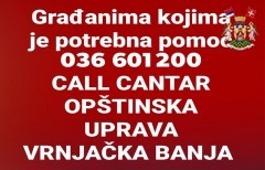 ШТАБ ЗА ВАНРЕДНЕ СИТУАЦИЈЕ ОПШТИНЕ ВРЊАЧКА БАЊА ДОНЕО АКТА ИЗ СВОЈЕ НАДЛЕЖНОСТИ