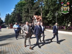 МИНИСТАР У ВЛАДИ РЕПУБЛИКЕ СРБИЈЕ НЕНАД ПОПОВИЋ У ПОСЕТИ ВРЊАЧКОЈ БАЊИ