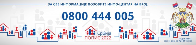 ИНФО-ЦЕНТАР ПОПИСА 2022 ПОЧЕО СА РАДОМ