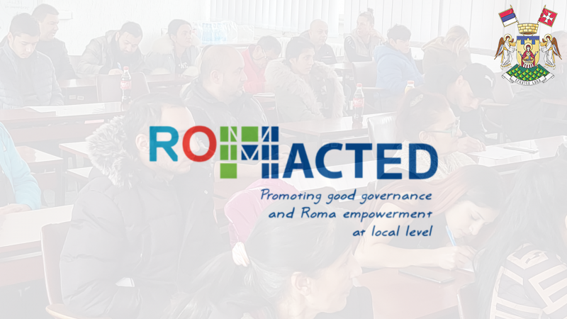 OBAVEŠTENjE U VEZI SPROVOĐENjA PROJEKTA „ROMACTED II“