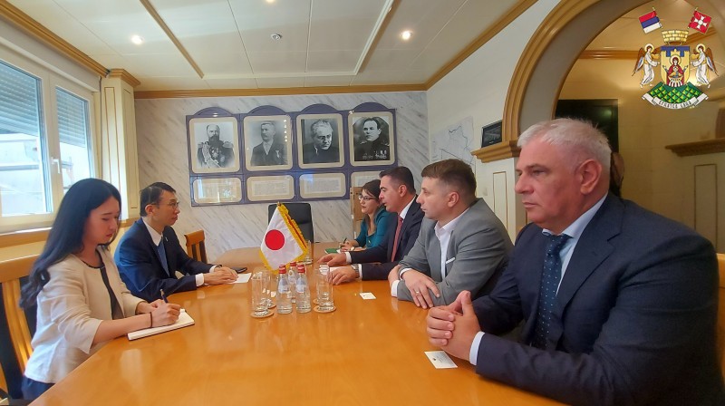 PRIJEM AMBASADORA JAPANA, AKIRE IMAMURE U VRNjAČKOJ BANjI