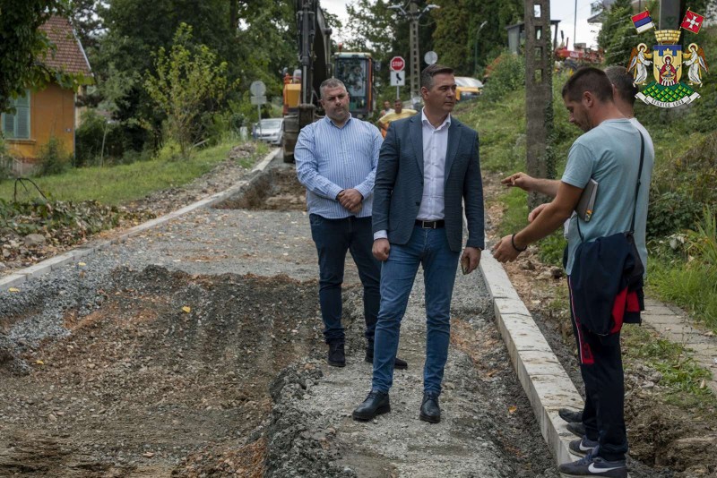 U TOKU RADOVI NA REKONSTRUKCIJI UL. HEROJA ČAJKE