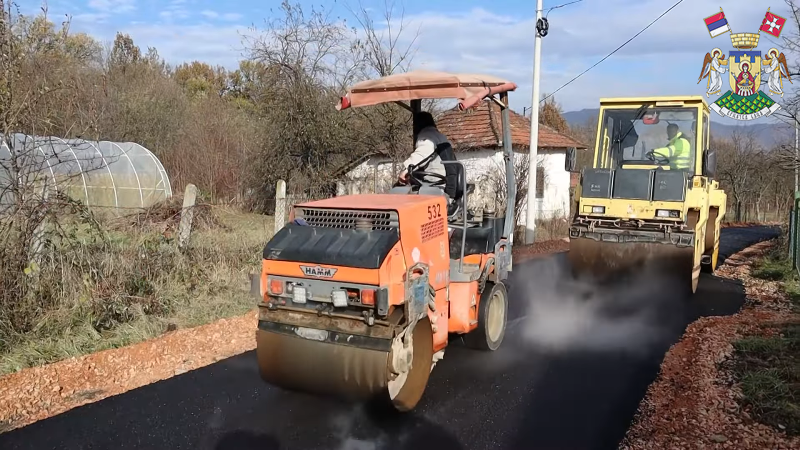 ASFALTIRANjE PUTNOG PRAVCA U RUĐINCIMA