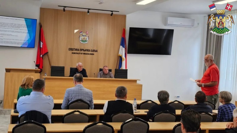 ОДРЖАНА ЈАВНА ПРЕЗЕНТАЦИЈА НАЦРТА ПЛАНА ГЕНЕРАЛНЕ РЕГУЛАЦИЈЕ ВРЊАЧКЕ БАЊЕ 2023 – 2030.