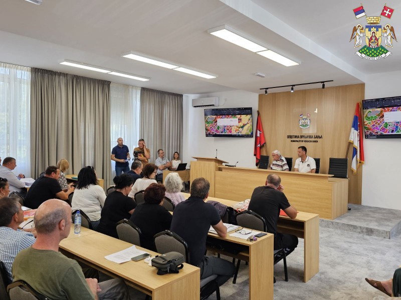 ОДРЖАНА ЈАВНА СЕДНИЦА КОМИСИЈЕ ЗА ПЛАНОВЕ У ВЕЗИ ПГР-А ВРЊАЧКА БАЊА