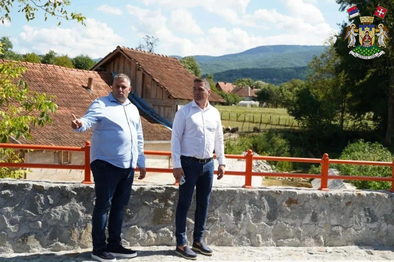 ЗАВРШЕН МОСТ НА НОВОСЕЛСКОЈ РЕЦИ 