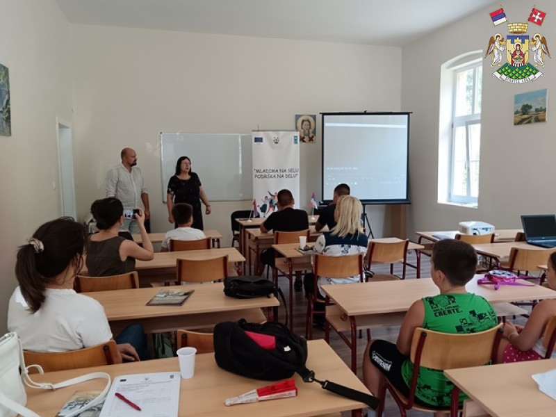 ПРОЈЕКАТ „МЛАДИМА НА СЕЛУ ПОДРШКА НА ДЕЛУ“ ПРЕЗЕНТАЦИЈА ТУРИСТИЧКИХ ПОТЕНЦИЈАЛА СЕЛА ГРАЧАЦ
