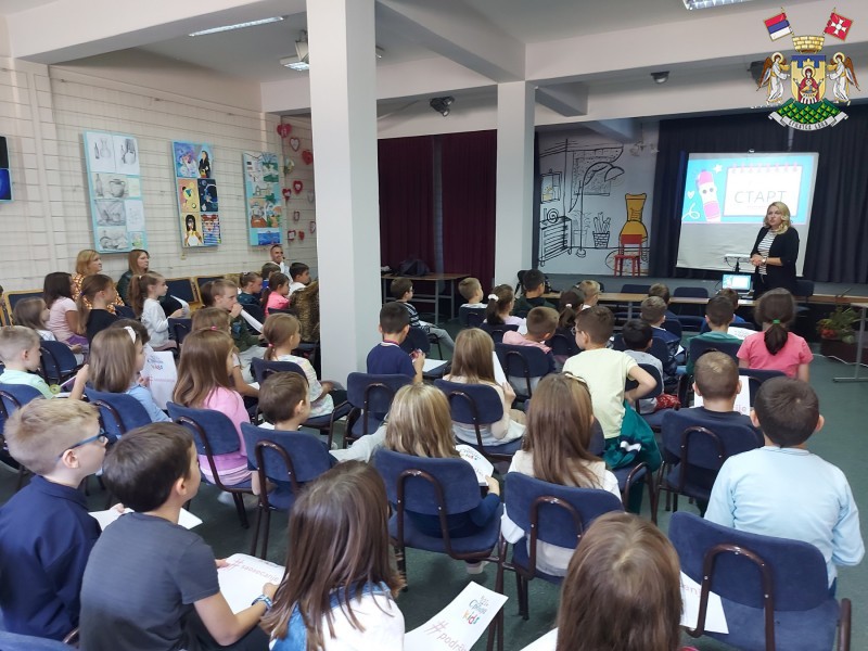 У ОШ 'ПОПИНСКИ БОРЦИ' ЗВАНИЧНО ЗАПОЧЕТ ПРОЈЕКАТ „3,2,1-СТАРТ“ 