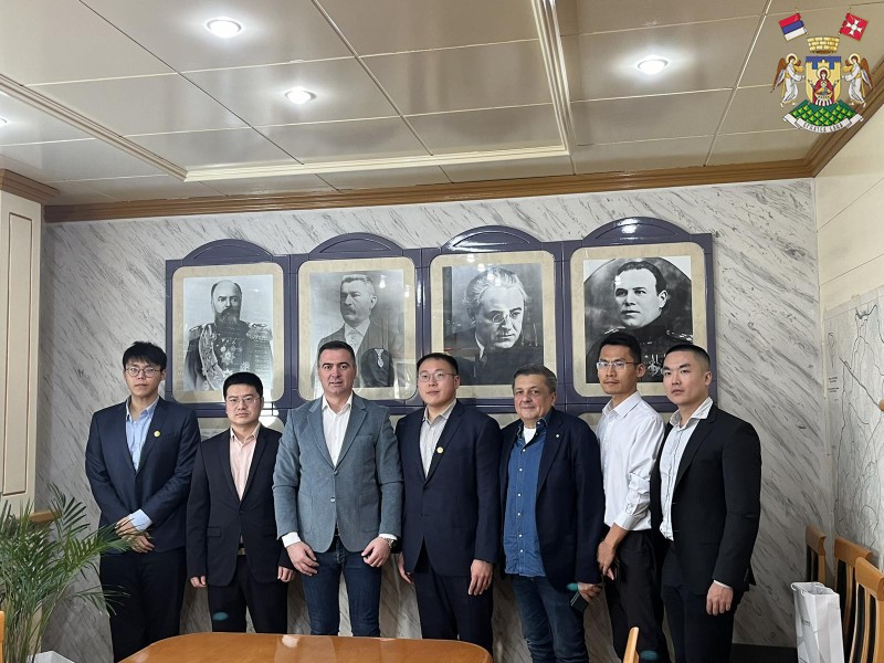 ОДРЖАН САСТАНАК СА ПРЕДСТАВНИЦИМА КИНЕСКЕ КОМПАНИЈЕ „SHANDONG HI-SPEED GROUP“
