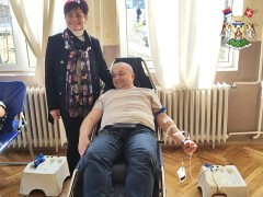 УСПЕШНА АКЦИЈА ДОБРОВОЉНОГ ДАВАЊА КРВИ У ЛИПОВИ