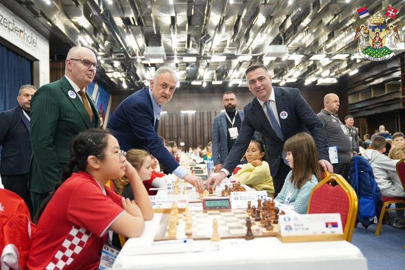 POČELO SVETSKO ŠKOLSKO ŠAHOVSKO PRVENSTVO U VRNjAČKOJ BANjI