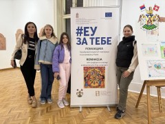 ОТВОРЕНА ИЗЛОЖБА ПОБЕДНИЧКИХ РАДОВА НА ЛИКОВНОМ КОНКУРСУ „БИТИ РОМ“ 