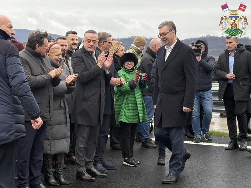 PUŠTENA U SAOBRAĆAJ DEONICA MORAVSKOG KORIDORA OD VRNjAČKE BANjE DO VRBE 