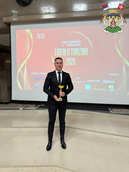 ПРЕДСЕДНИК ОПШТИНЕ ВРЊАЧКА БАЊА МЕЂУ НАЈИСТАКНУТИЈИМ ЛИДЕРИМА СРПСКОГ ТУРИЗМА