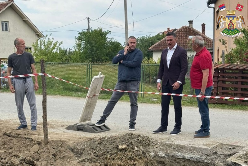 ОБИЛАЗАК РАДОВА У ОЛИМПИЈСКОЈ УЛИЦИ
