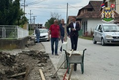 ОБИЛАЗАК РАДОВА У ОЛИМПИЈСКОЈ УЛИЦИ